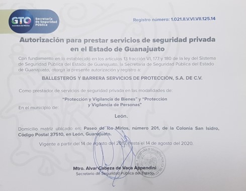 empresa de seguridad privada en leon guanajuato